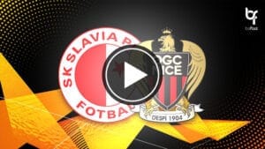 [? VIDÉO] Slavia Prague 3-2 Nice : Les Aiglons battus par le Slavia !