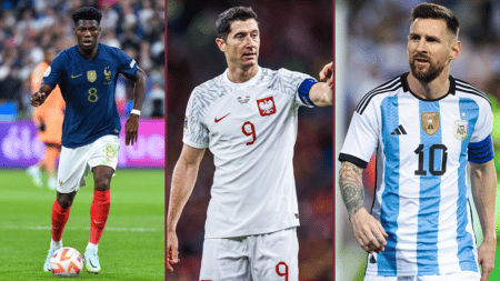 Coupe du Monde 2022 : Les 15 joueurs stars à surveiller au Qatar Aurélien Tchouaméni, Robert Lewandowski et Lionel Messi seront parmi les principaux joueurs stars à suivre pendant la Coupe du Monde 2022 au Qatar.