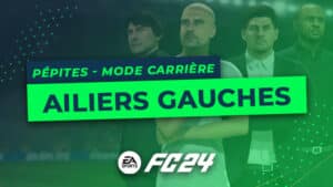 FC 24 - Les pépites du Mode Carrière : Les ailiers gauches