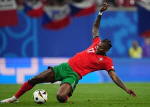 Avec le Portugal, Rafael Leao n'a pas été vraiment inspiré face à la République Tchèque.