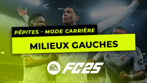 FC 25 – Les pépites du Mode Carrière : Les Milieux gauches