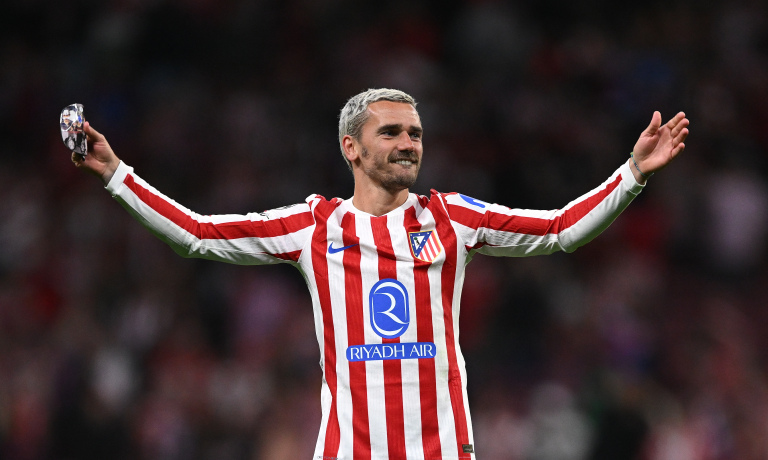 Griezmann fait craquer Diego Simeone (Atlético Madrid) Griezmann, Atletico Madrid, Simeone