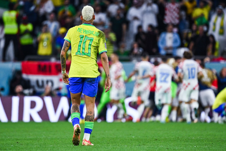 Neymar forfait contre le Maroc ! Neymar avec la sélection du Brésil en 2022